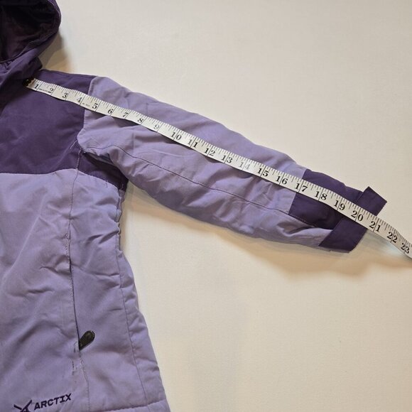 ARCTIX KIDS SUNCATCHER INSULATED WINTER JACKET SNOW ZIPPER 84917 5K XS Purple Ch - Picture 7 of 14